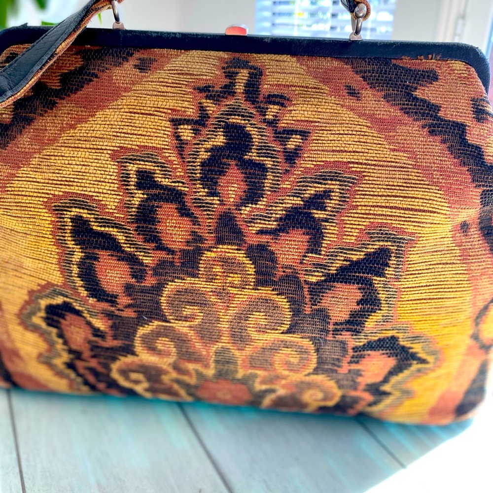 Original Isabella Fiore carpet bag purse - Picture 8 of 11